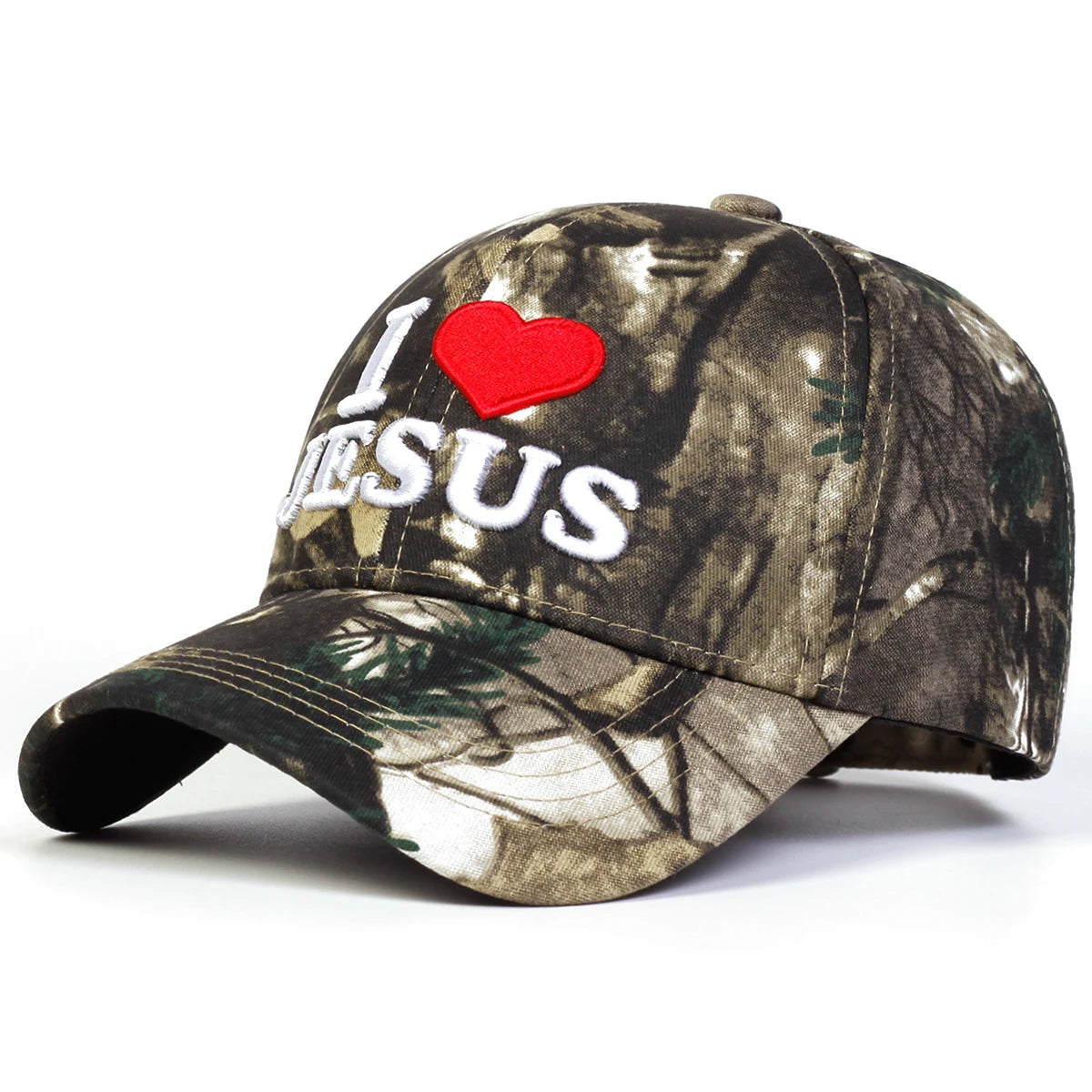 I Love Jesus Embroidered Baseball Cap