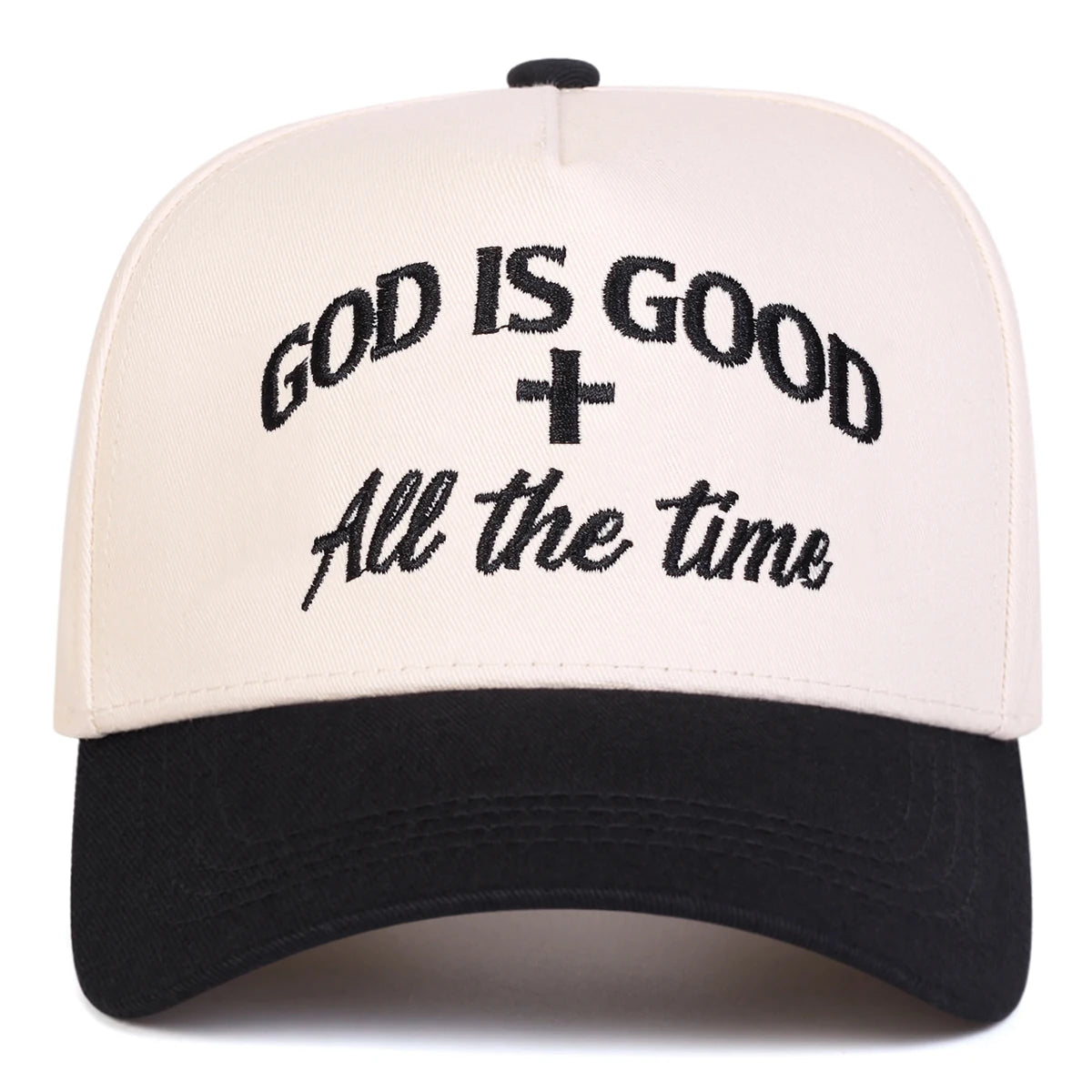 God Is Good Embroidered Baseball Cap