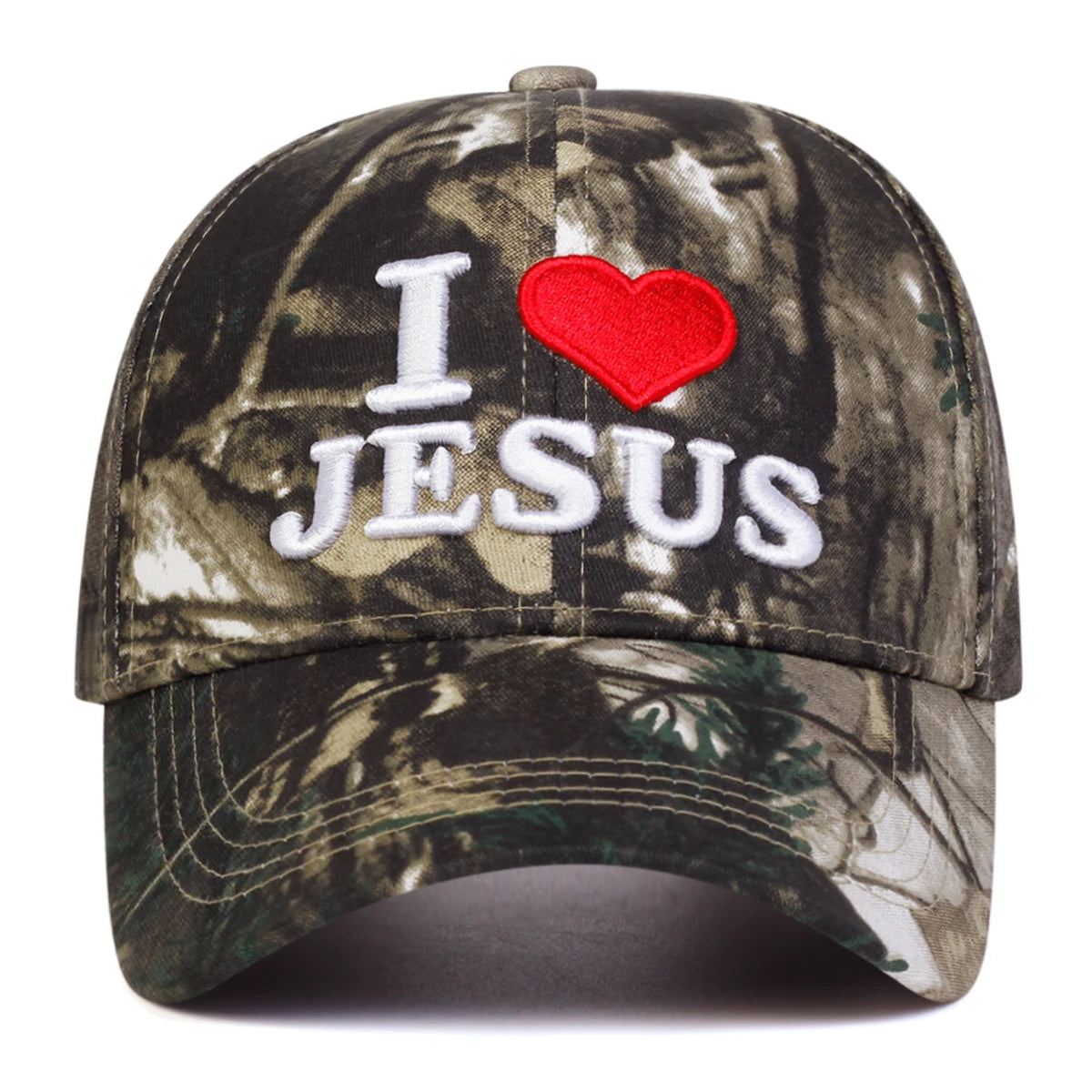 I Love Jesus Embroidered Baseball Cap